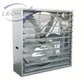 Ventilador de extracción de empuje y tracción para aves de corral